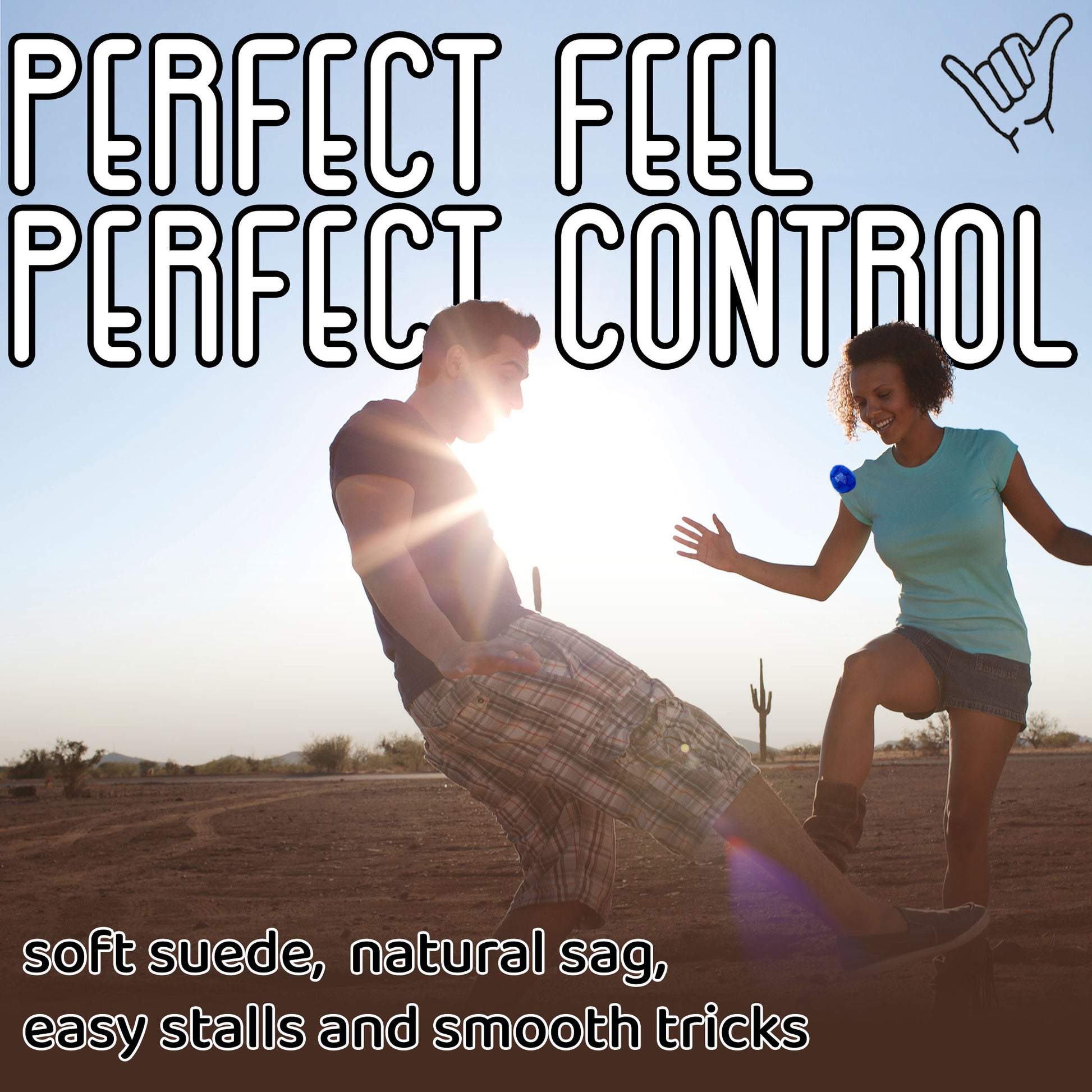 Red/White 32 Panel Premium Suede Footbag