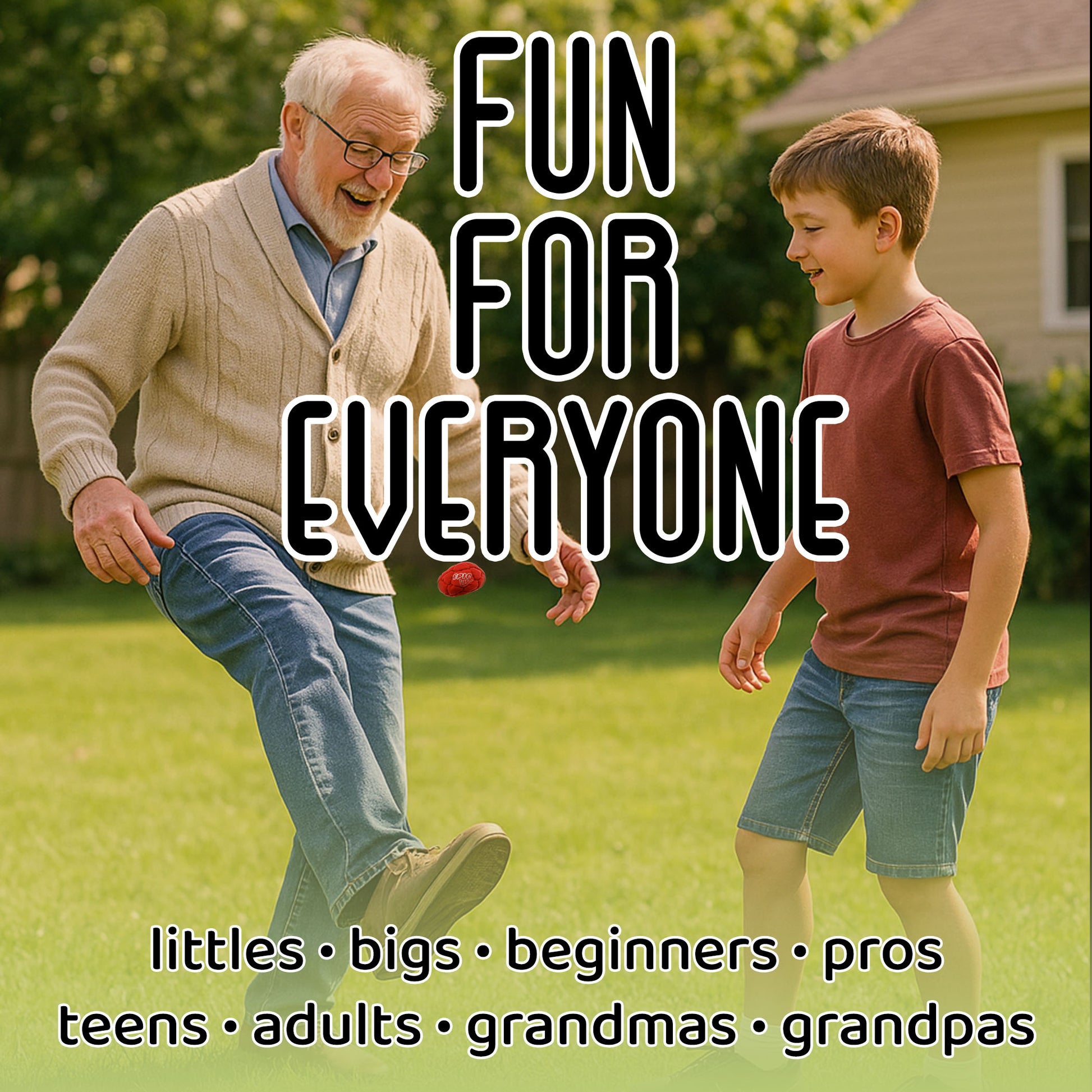 Radioactive 32 Panel Premium Suede Footbag