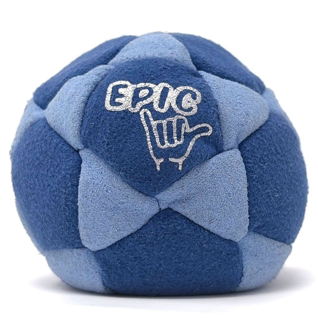 Ocean Livin' 32 Panel Premium Suede Footbag