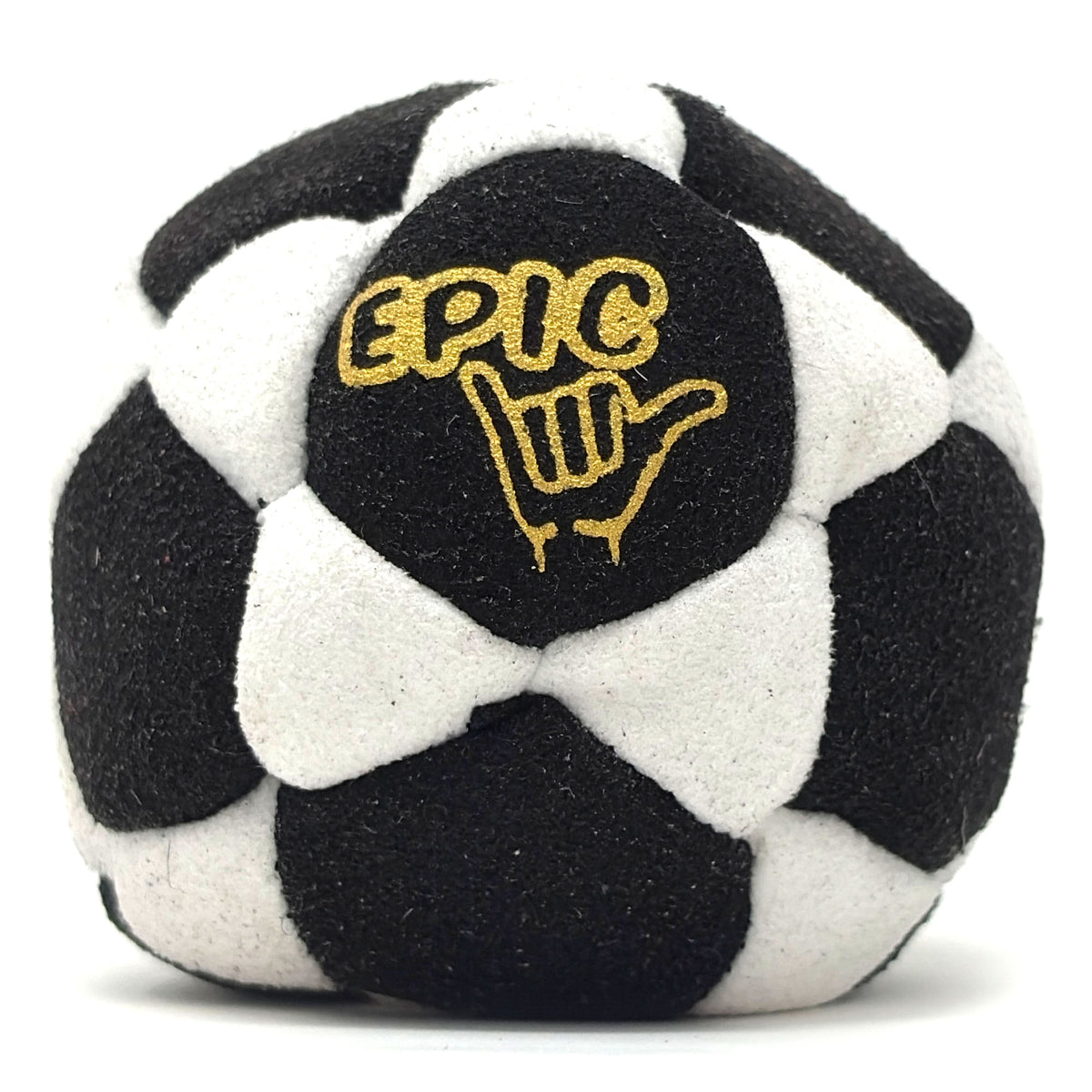 Salt n' Peppa 32 Panel Premium Suede Footbag