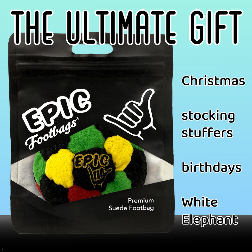 Rasta 32 Panel Premium Suede Footbag