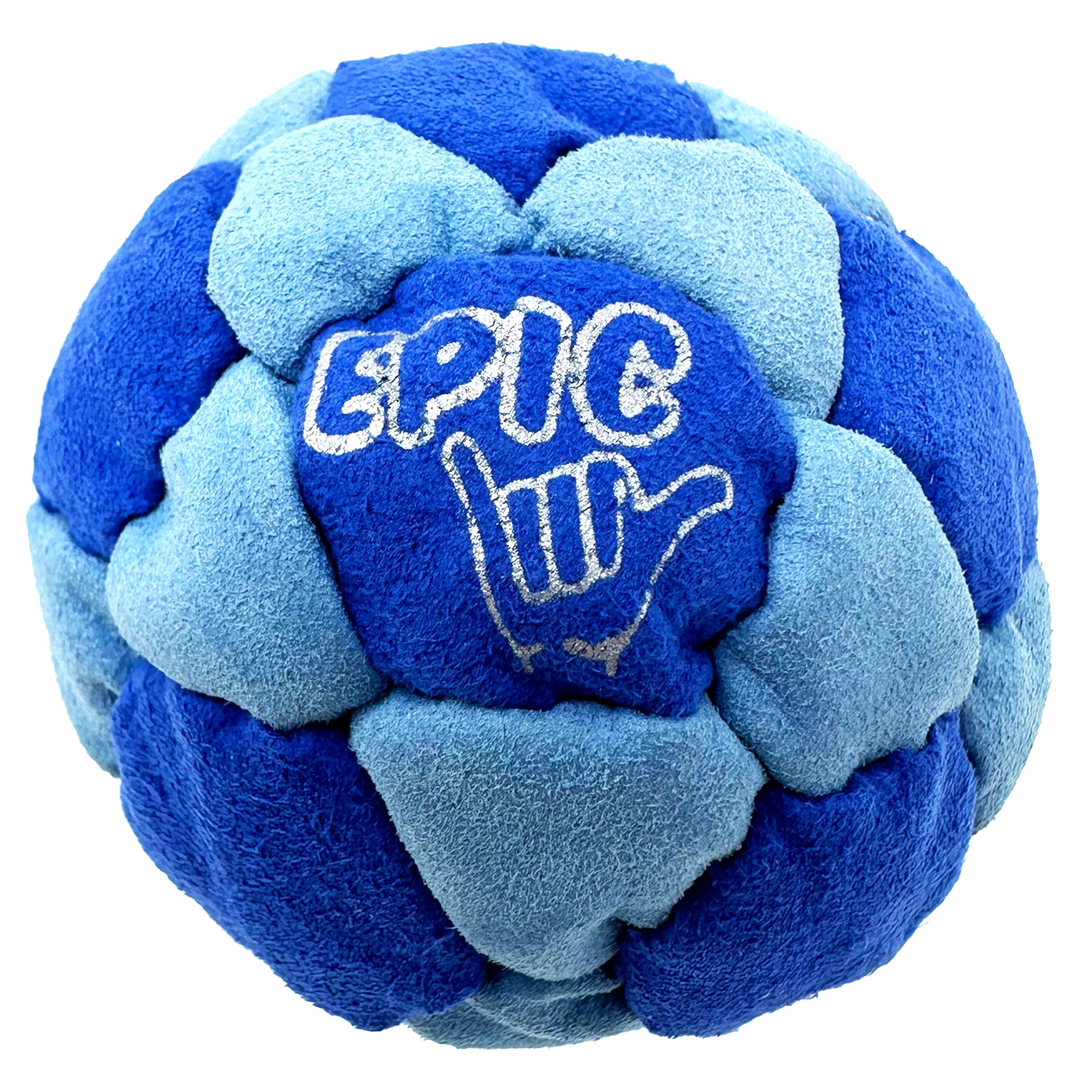 Ocean Livin' 32 Panel Premium Suede Footbag