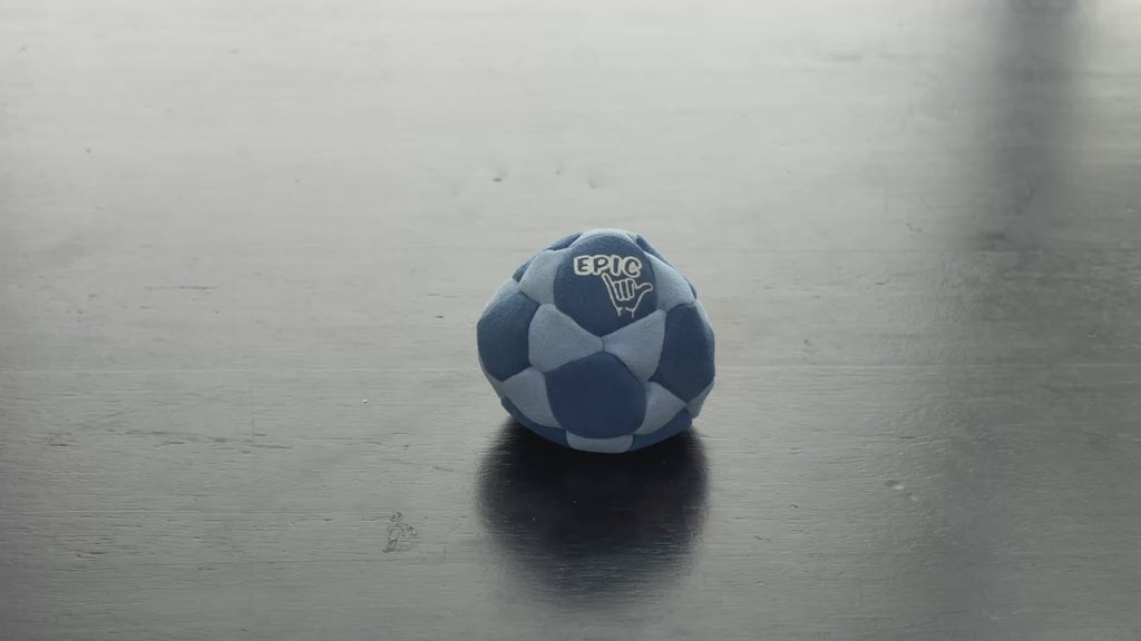 Ocean Livin' 32 Panel Premium Suede Footbag